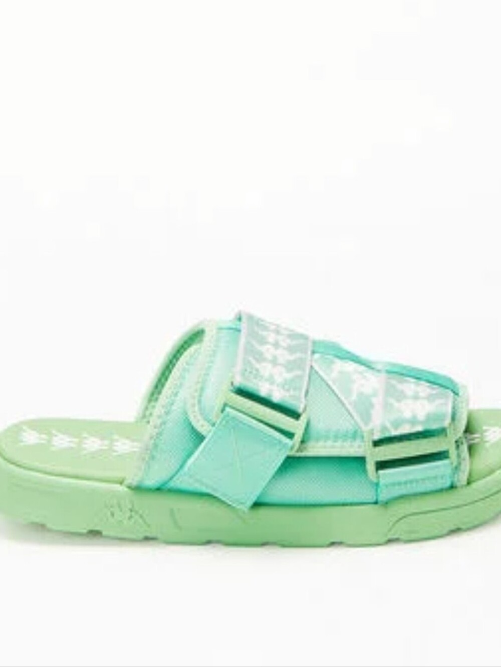 Brand new!! NWT & in the box, Kappa 222 Banda Mitel 1 unisex slides size 7M/8.5W